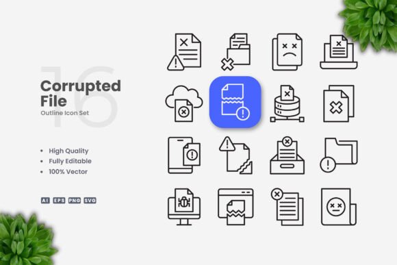 Corrupted File Icons Review for Embroidery Projects