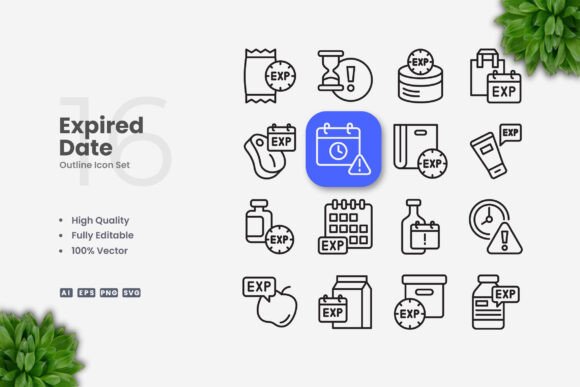 Expired Date Icons Review for Embroidery Projects